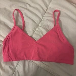 Aritzia - Pink butter Hold tight bra S
